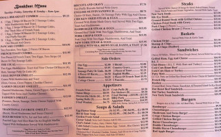 Red Apple menu