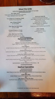 Cypress Grille menu