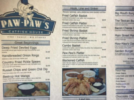 Paw Paws Catfish House food