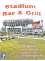 Stadium Grill menu