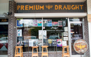 Premium Draught Beer Shop outside