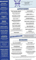 Jackie's And Grill menu