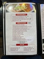El Sombrero Mexican menu