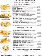 La Abuelita Mexican Food menu