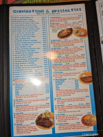 Mi Mexico menu