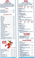 The Downtown Lobster Pound menu