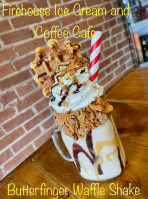 Firehouse Ice Cream And Coffee Cafe food