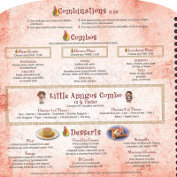 Coyote's Mexican Grill Cantina menu