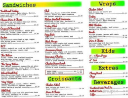 Tonya's Main Street Deli Pizza menu