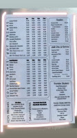 Graham's Coffee menu