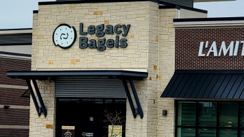 Legacy Bagels outside