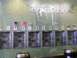 Yogurtland menu