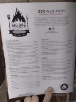 Big Dog Daddy's menu