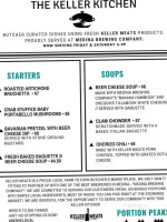 Keller Meats Market menu