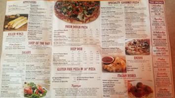 Colonial Pizza menu