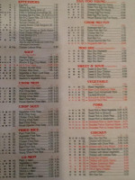 Dragon Village Of Buckeye Lake menu