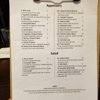 Wicked Sushi Grill menu