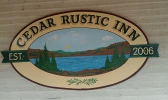 Cedar Rustic food
