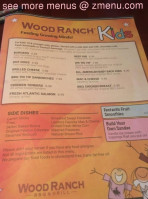 Wood Ranch Bbq Grill menu