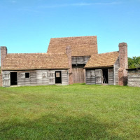 Fort King George State Historic Site outside