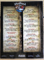 Redhead Bay Cafe menu