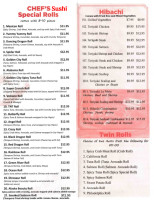 Golden City Columbiana menu