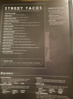 Monarca Cantina menu