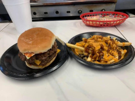 Meryl And Jerry's Burgers food