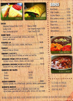 Dulce Mexican menu