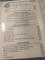 Stephys Kitchen menu