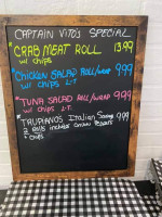 Captain Vitos Fresh Seafood menu