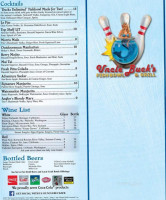 Uncle Buck's Fish Bowl And Grill menu