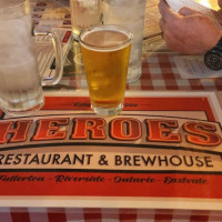 Heroes Restaurant & Brewery  food