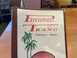 Phuong Trang menu