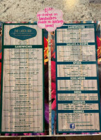 The Lunch Box menu
