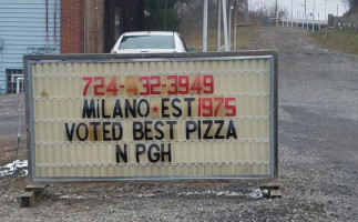 Milano Pizza Callery outside