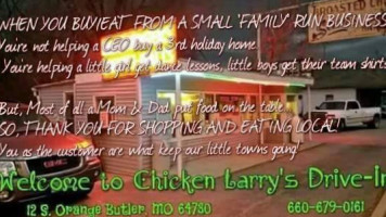 Chicken Larry's Drive-in outside