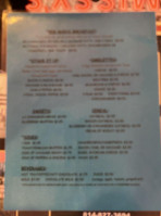 Missy's Arcade Restaurant menu