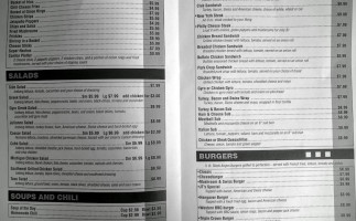 Jt's Pub And Grub menu