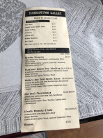 The Youngstown Galley menu