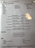 Simply Organic Cafe Catering menu