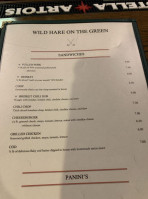 Wild Hare Bbq menu