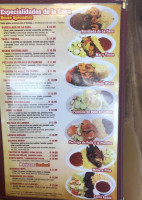 Tipicos Doña Juanita menu