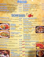 Potrillos Mexican menu