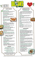 Doogan's Of Aurora menu