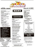 617 Monchies menu