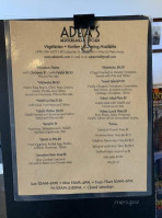 Adea's Mediterranean Kitchen menu