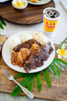 L L Hawaiian Bbq food