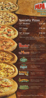 Papa John's Pizza menu