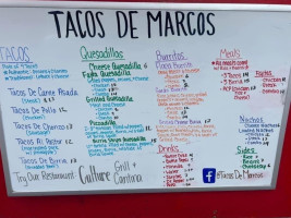 Tacos Don Marcos food
